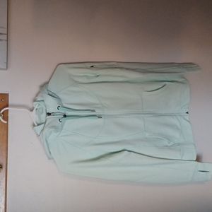 ATHLETA front zipped hoodie. Excellent condition.   Looks like new!  Size S.